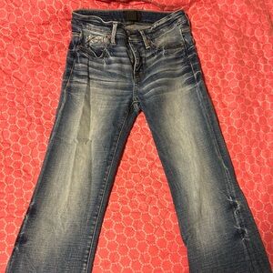 The buckle bootleg jeans